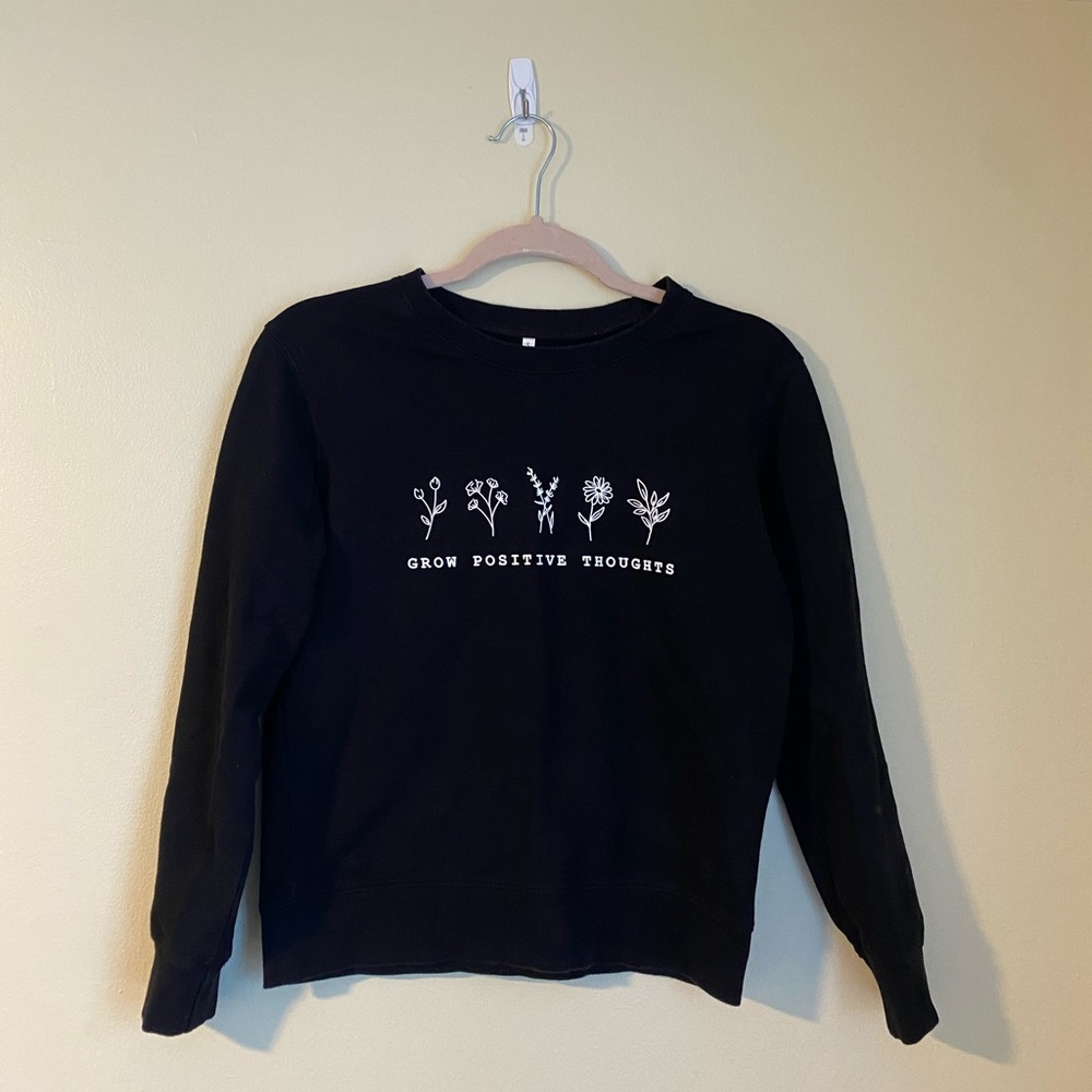 Graphic sweater